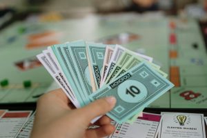 Woman confidently managing finances, illustrating a simple money rule.